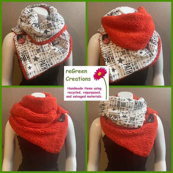 Handmade Reversible Scarf